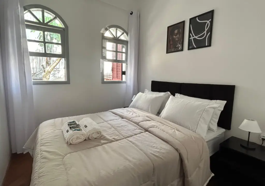 Vista geral da suíte